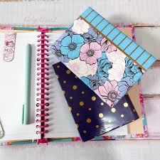 تصویر 3 از کلاسور گل دار هنری خاص یادداشت روزانه الهام بخش